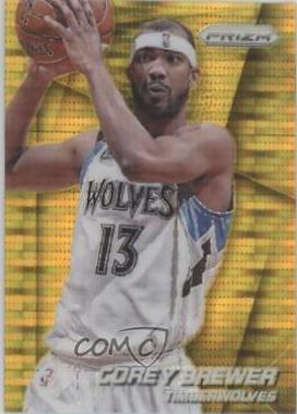 Corey Brewer [Gold Prizm] #149