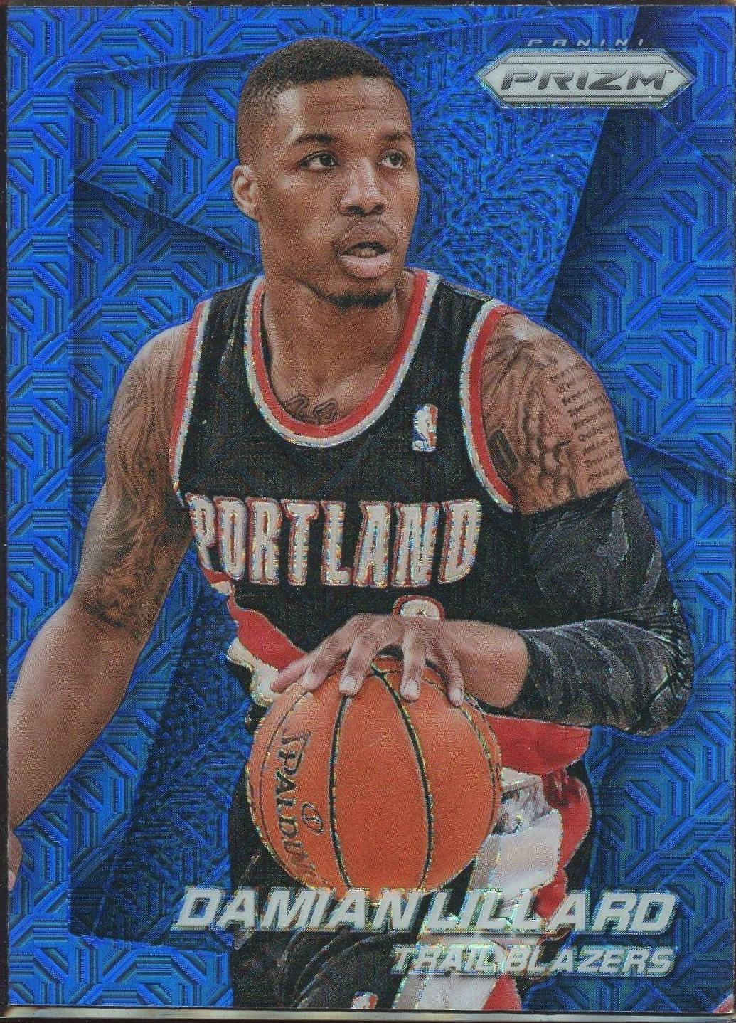 Damian Lillard [Blue Mojo Prizm] #1