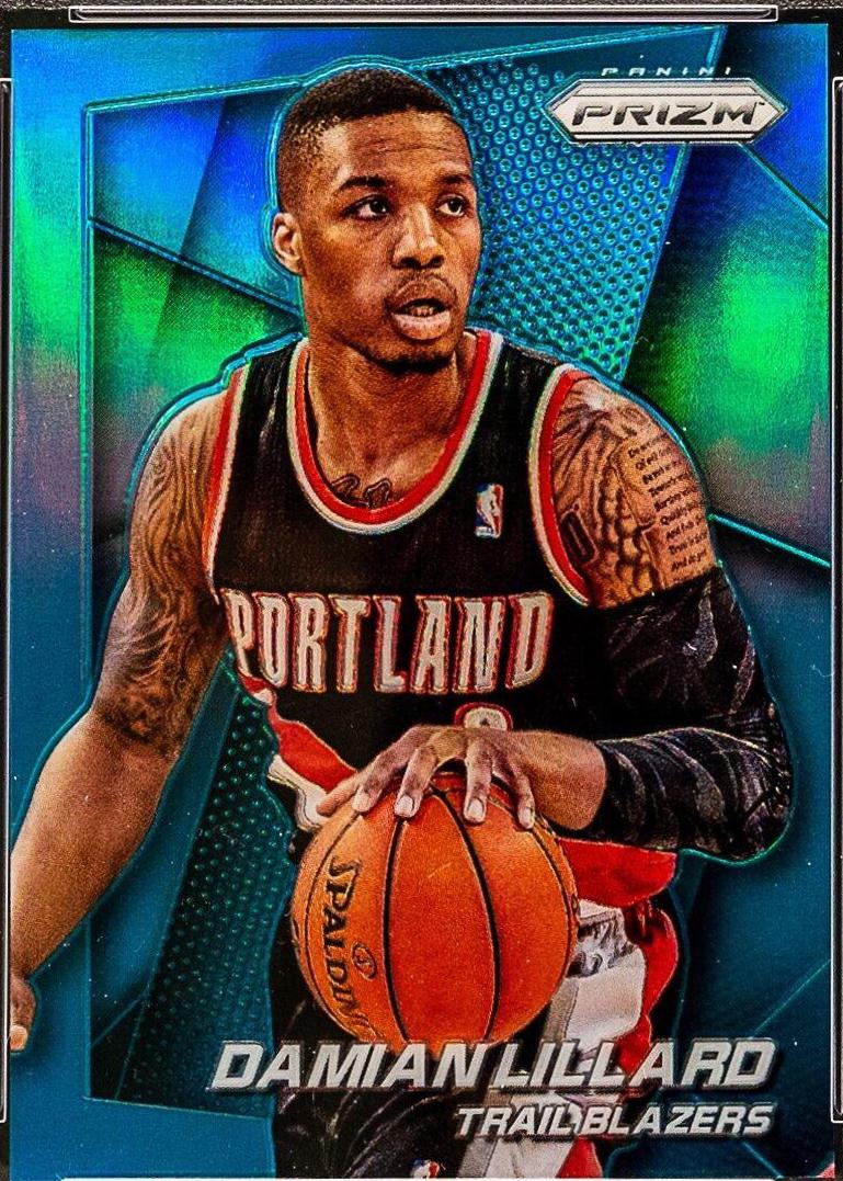 Damian Lillard [Light Blue Prizm] #1