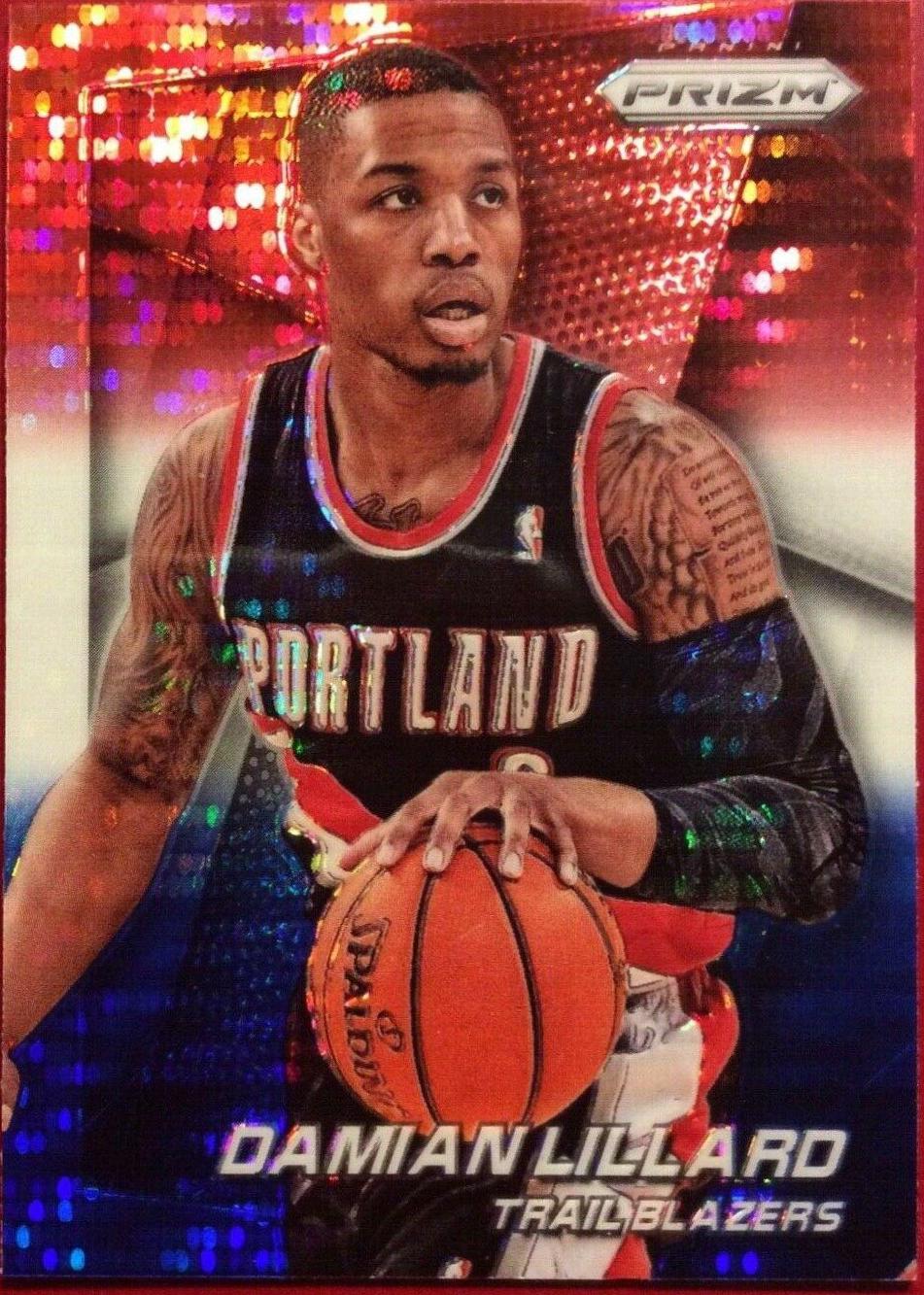 Damian Lillard [Red Pulsar Prizm] #1