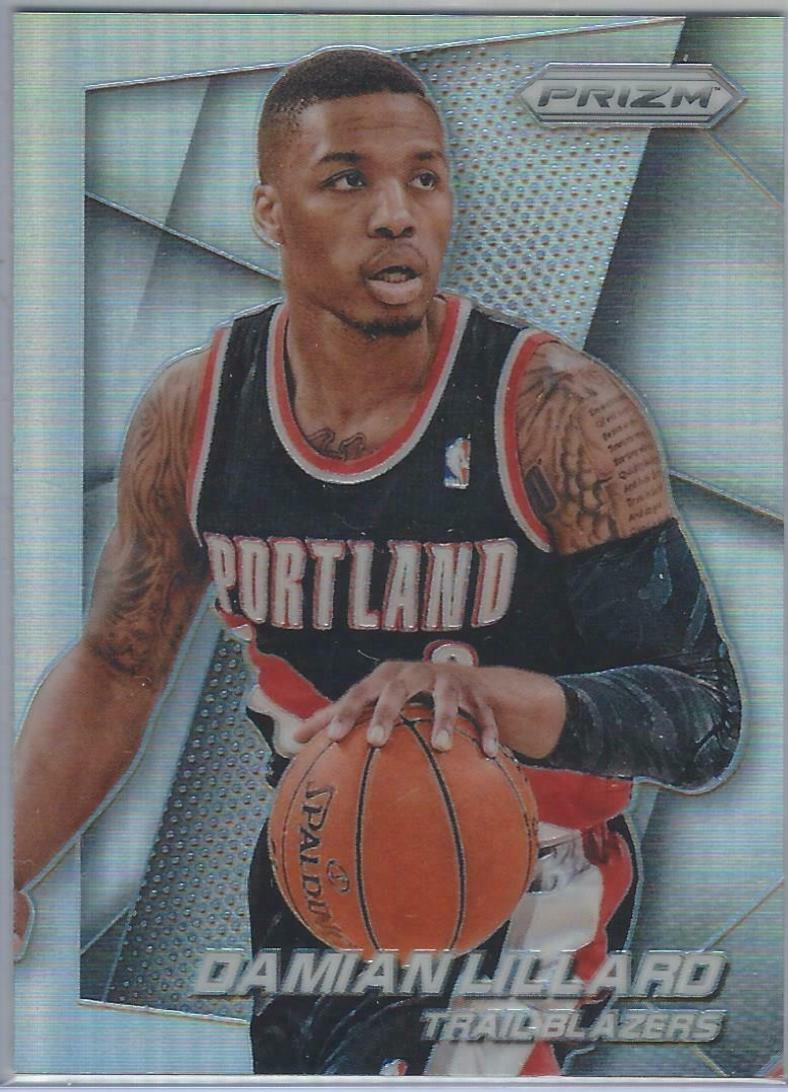 Damian Lillard [Silver Prizm] #1