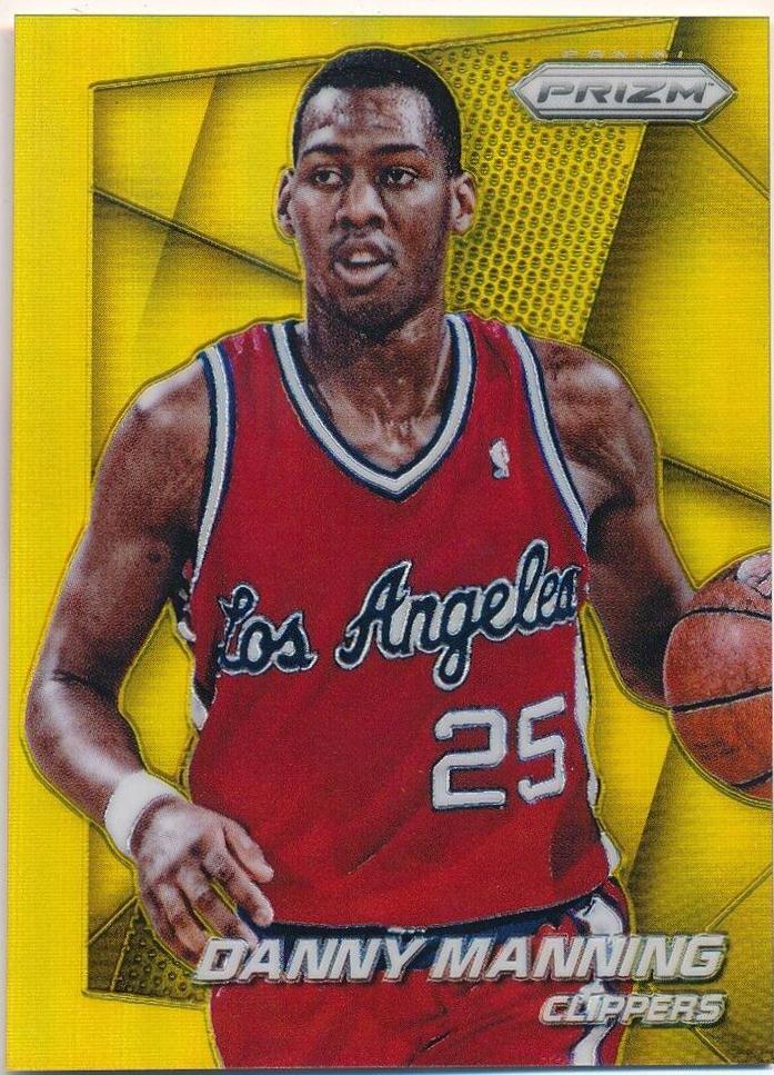Danny Manning [Gold Prizm] #207