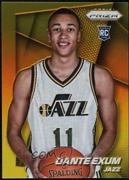 Dante Exum [Gold Prizm] #255