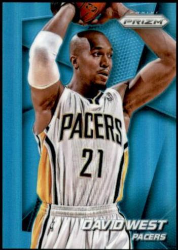 David West [Light Blue Prizm] #21