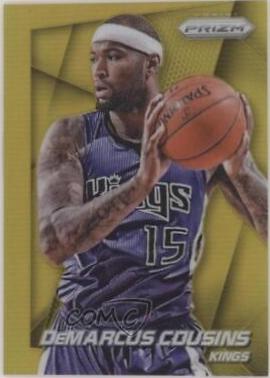 DeMarcus Cousins [Gold Prizm] #61