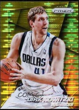 Dirk Nowitzki [Gold Pulsar Prizm] #121