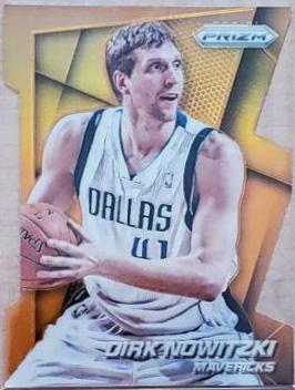 Dirk Nowitzki [Orange Die Cut Prizm] #121