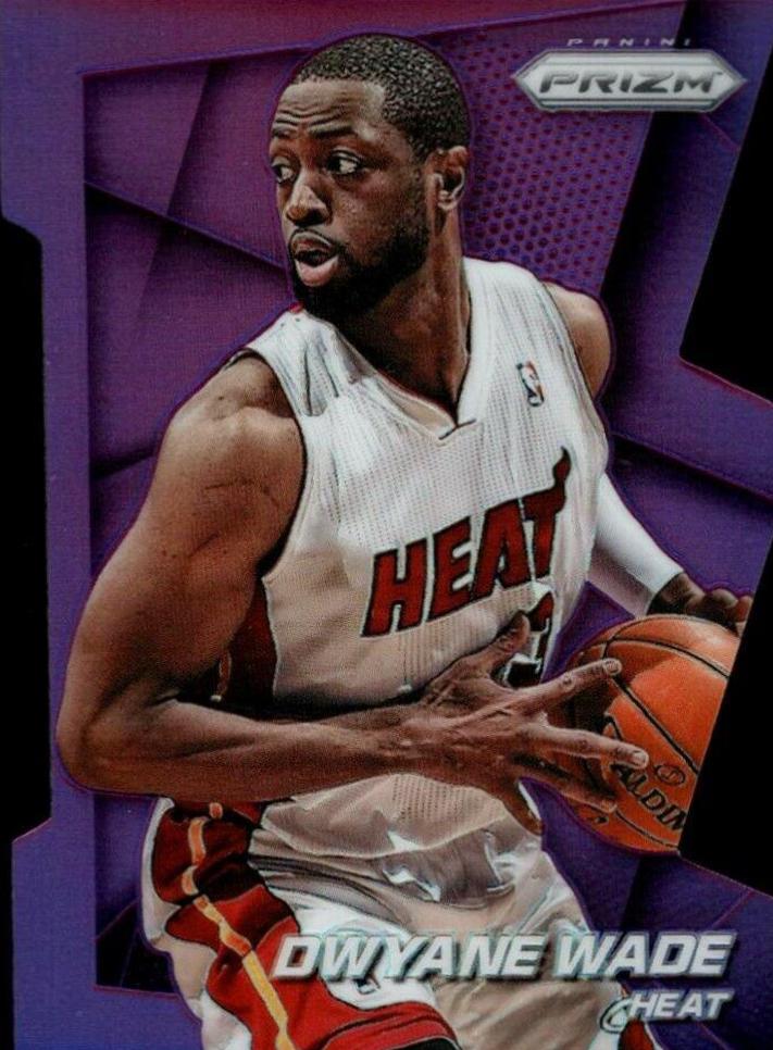 Dwyane Wade [Purple Die Cut Prizm] #141
