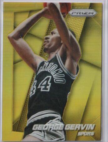 George Gervin [Gold Prizm] #219