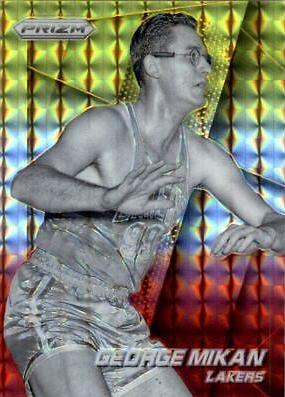George Mikan [Yellow Red] #158