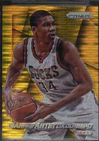 Giannis Antetokounmpo [Gold Pulsar Prizm] #73