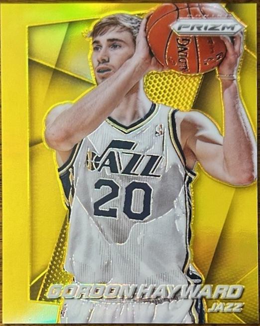 Gordon Hayward [Gold Prizm] #93