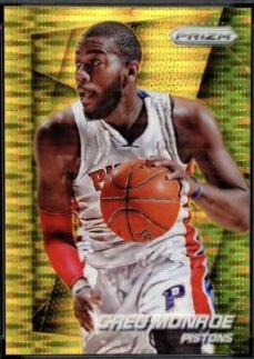 Greg Monroe [Gold Prizm] #103