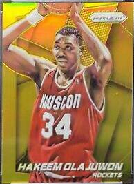 Hakeem Olajuwon [Gold Prizm] #153