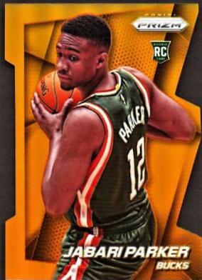 Jabari Parker [Orange Die Cut Prizm] #252
