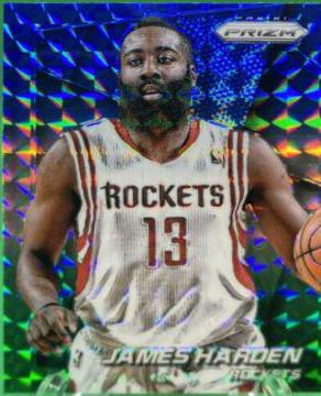 James Harden [Blue Prizm] #25