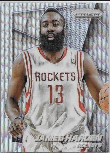 James Harden [Blue Wave Prizm] #25