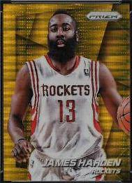 James Harden [Gold Pulsar Prizm] #25