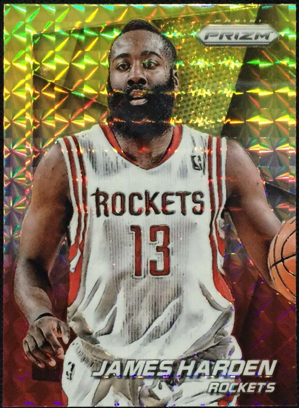 James Harden [Red Prizm] #25