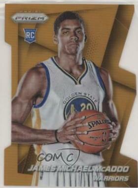 James Michael McAdoo [Orange Die Cut Prizm] #296