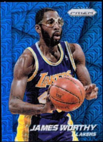 James Worthy [Blue Mojo Prizm] #172