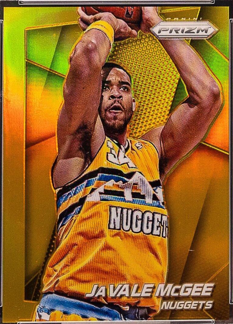 Javale McGee [Gold Prizm] #55