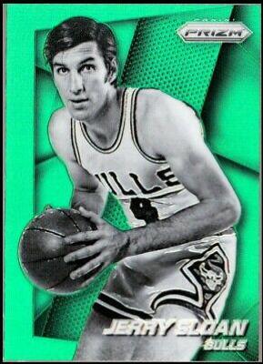 Jerry Sloan [Green Prizm] #201