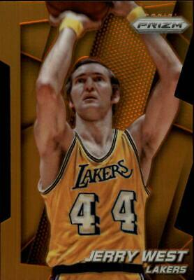 Jerry West [Orange Die Cut Prizm] #211