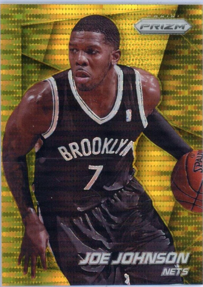 Joe Johnson [Gold Prizm] #125