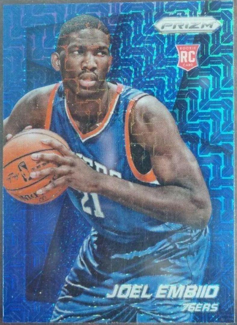Joel Embiid [Blue Mojo Prizm] #253