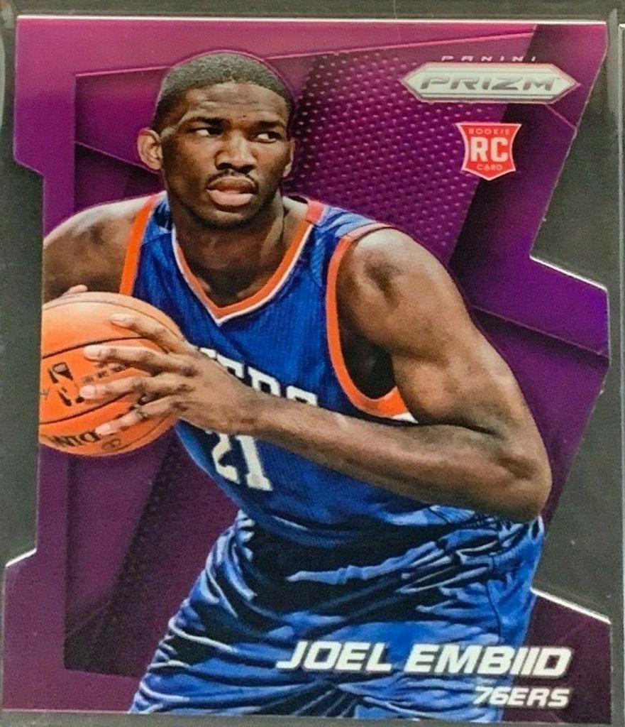 Joel Embiid [Purple Die Cut Prizm] #253
