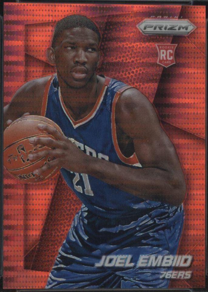 Joel Embiid [Red Pulsar Prizm] #253