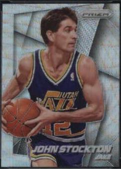 John Stockton [Blue Wave Prizm] #154