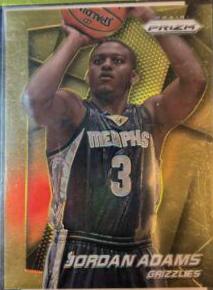 Jordan Adams [Gold Prizm] #269