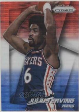Julius Erving [Blue Prizm] #163