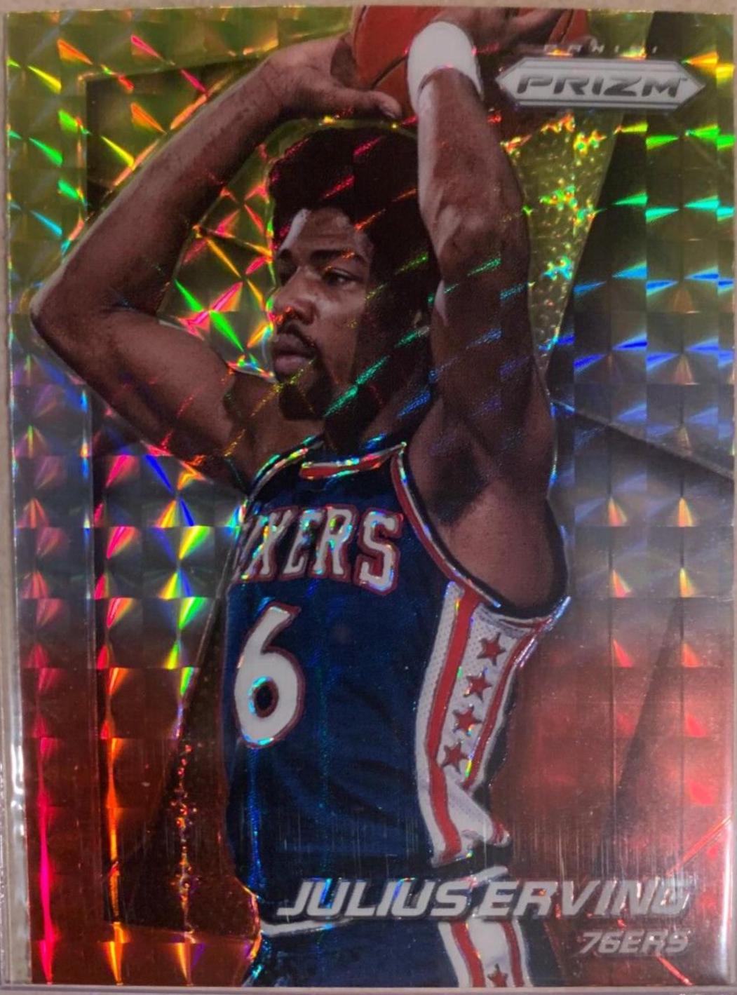 Julius Erving [Gold Prizm] #163