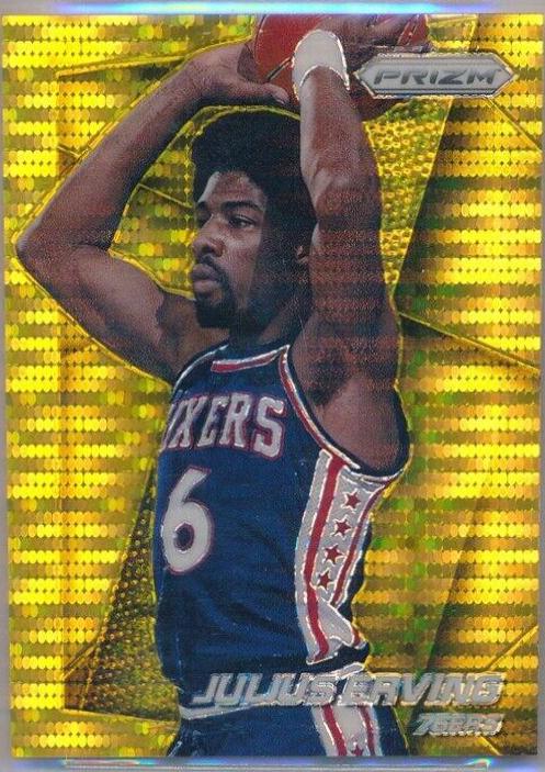Julius Erving [Gold Pulsar Prizm] #163