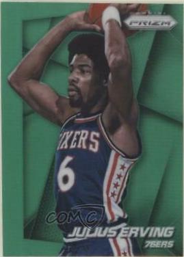 Julius Erving [Green Prizm] #163