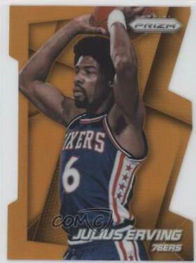 Julius Erving [Orange Die Cut Prizm] #163