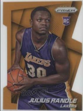 Julius Randle [Orange Die Cut Prizm] #257