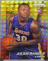 Julius Randle [Yellow and Red Mosaic Prizm] #257