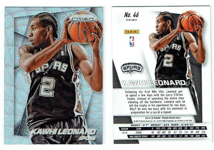 Kawhi Leonard [Blue Wave Prizm] #46