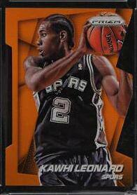 Kawhi Leonard [Orange Die Cut Prizm] #46