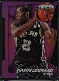 Kawhi Leonard [Purple Die Cut Prizm] #46