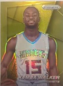 Kemba Walker [Gold Prizm] #56