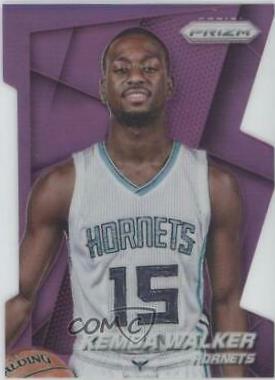 Kemba Walker [Purple Die Cut Prizm] #56
