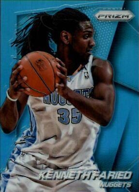 Kenneth Faried [Light Blue Prizm] #66