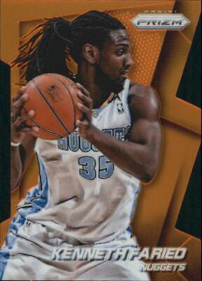 Kenneth Faried [Purple Die Cut Prizm] #66