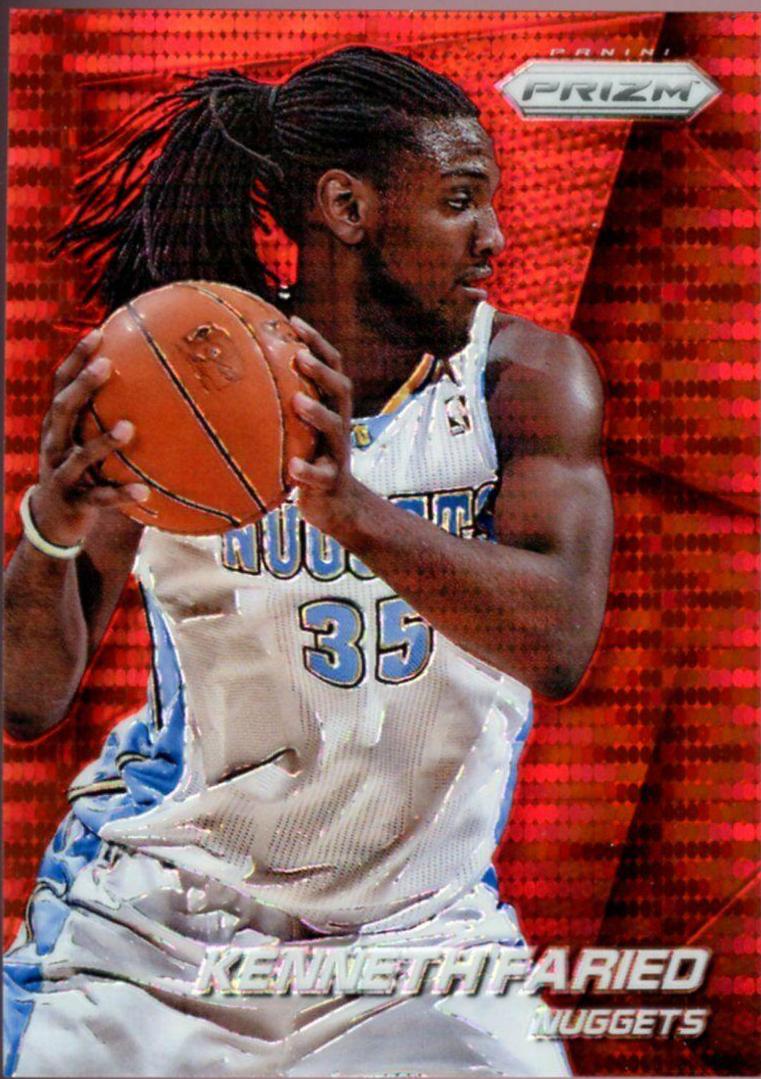 Kenneth Faried [Red Pulsar Prizm] #66