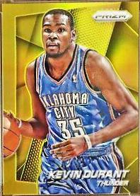 Kevin Durant [Gold Prizm] #86